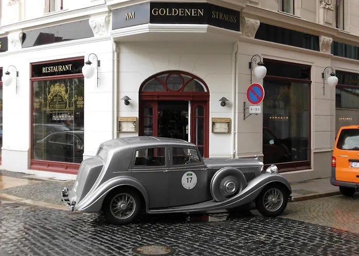 فندق Akzent Am Goldenen Strauss غورليتز